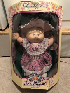 10th anniversary cabbage patch doll