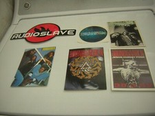 SOUNDGARDEN POSTCARD LOT OF 6 STICKERS CHRIS CORNELL PROMO 1999 AUDIOSLAVE