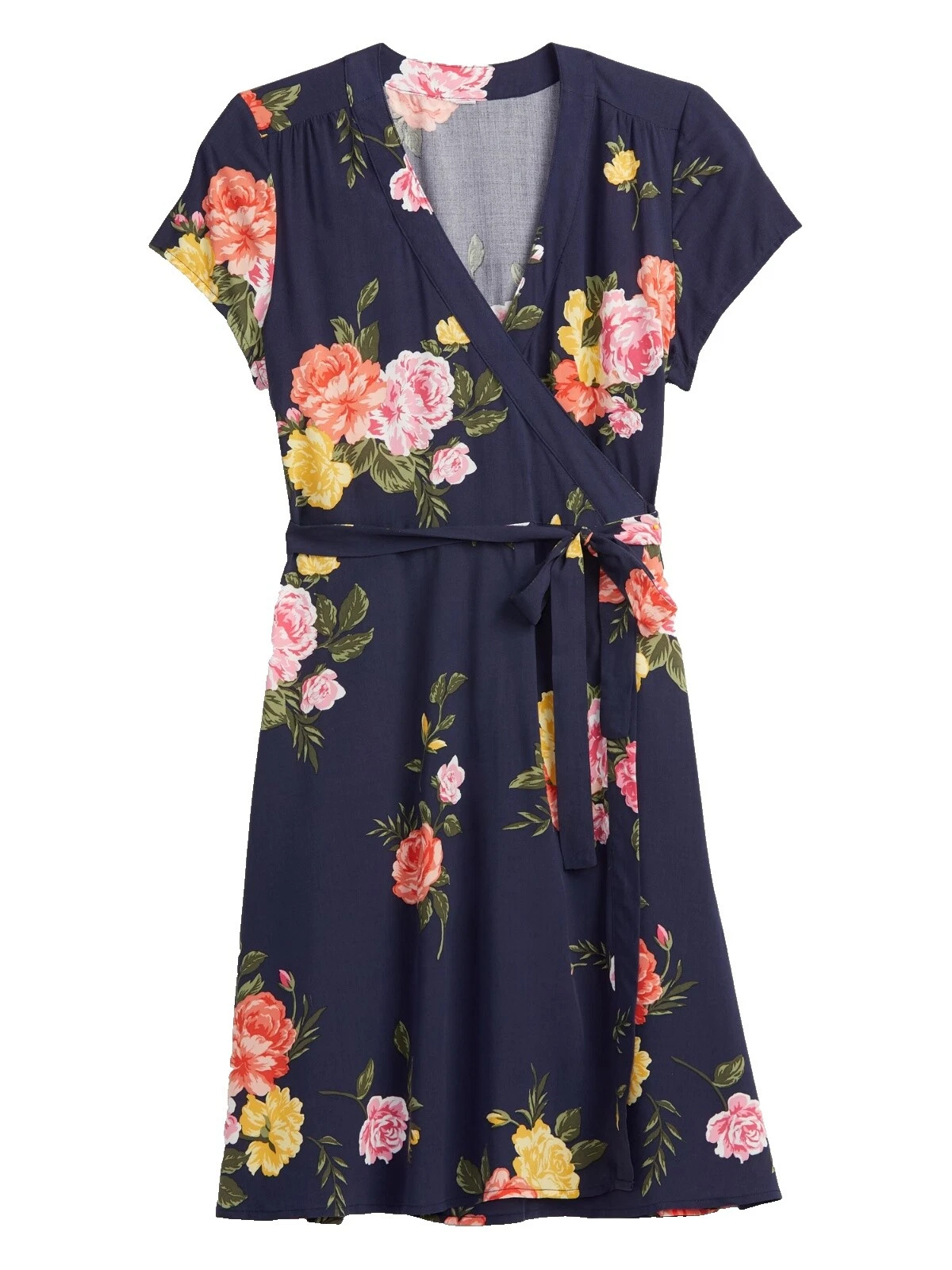 Vestidos envelopes florais Old Navy