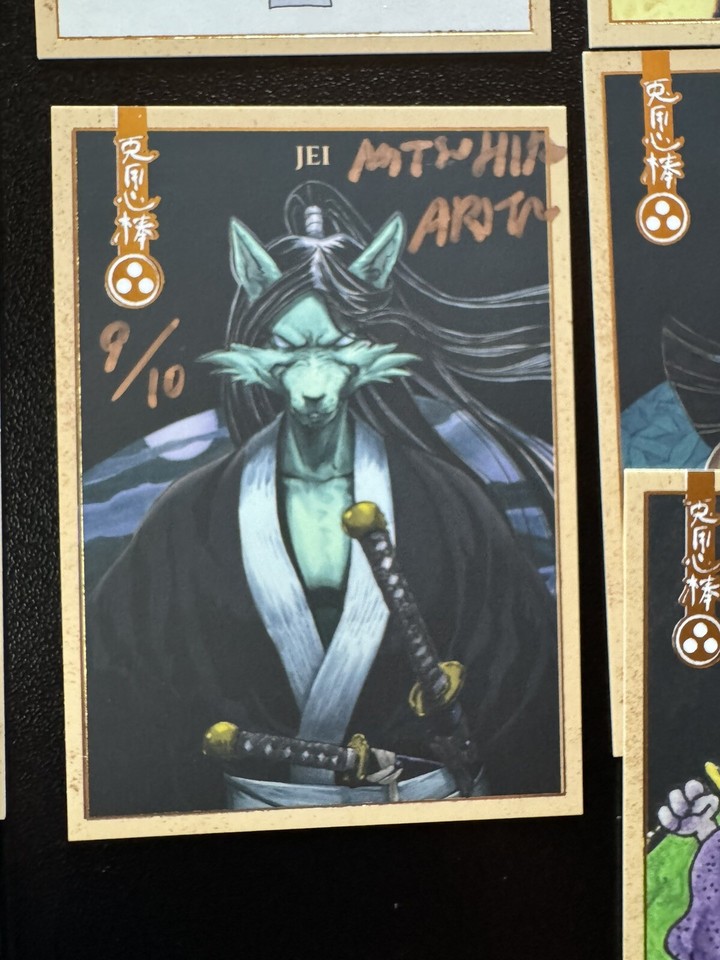 Usagi Card 2024 SDCC Exclusive Usagi Yojimbo Trading Card Set Mitsuhiro Arita ...