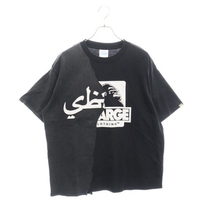 トップス XLARGE SABOTAGE MASHED-UP S/S TEE BLACK XLARGE SABOTAGE MASHED-UP S/S TEE BLACK