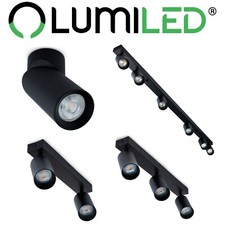 LUMILED Deckenleuchte 1 2 3 4 6 flammig GU10 Spot Lampe Spotleuchte Drehbar 230V