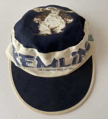 Vintage 1984 Gremlins Official Promotional Painters Hat Warner