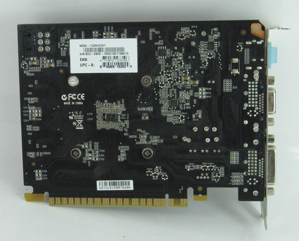 MSI GEFORCE GTX650 1GB DDR5 GRAPHICS CARD N650-1GD5/OC V1 HDMI DVI VGA - Image 3 of 3