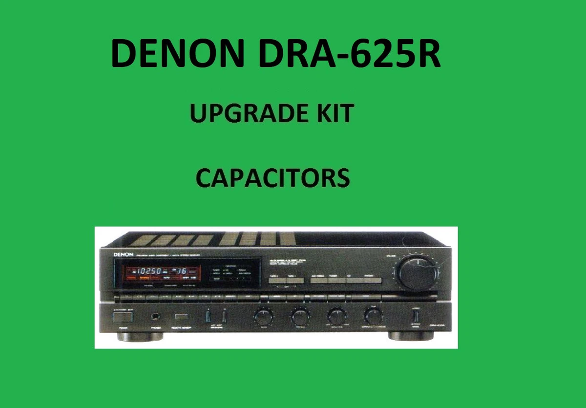 Stereo Receiver DENON DRA-625R Reparatursatz - alle Kondensatoren