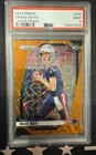 2024 Panini Prizm - Rookies Drake Maye #329 Lazer Prizm (RC)