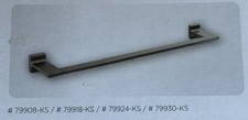 Towel Bar 24" Black Stainless Pivotal Wall Mounted 79924-KS