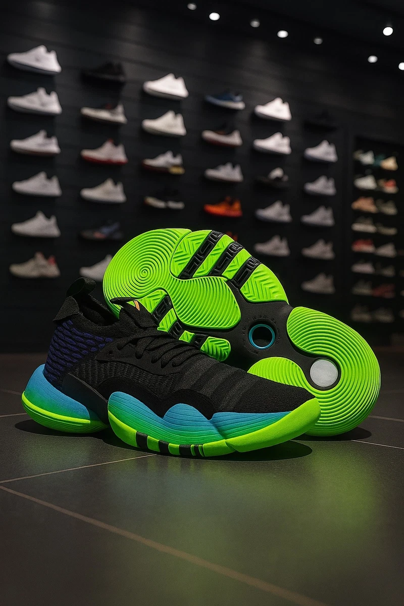 Basketball M Green Shoes for Boys for sale | eBay display picture 2