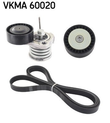 SKF VKMA 60020 V-Ribbed Belt Set for Chevrolet, Opel, Vauxhall