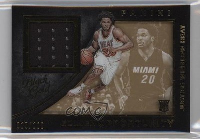 2015 Panini Black Gold Golden Opportunity /199 Justise Winslow #25 Rookie RC 1b8