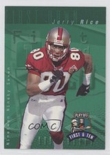1997 Playoff First & Ten Jerry Rice #193 HOF 03rg