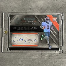 2019 Panini Majestic Stanley Morgan Jr. /99 Rookie Signatures Auto #167 Bengals