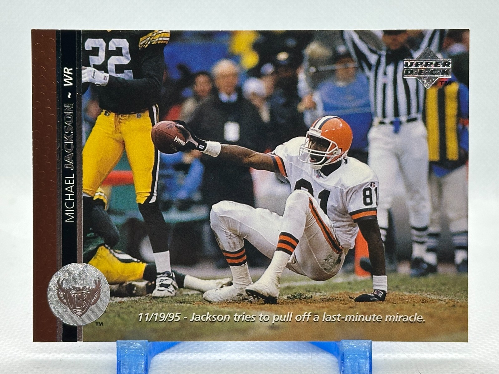 Michael Jackson 1996 Upper Deck #153 - Cleveland Browns