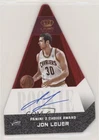 2012 Preferred Panini's Choice Award Rookies 79/99 Jon Leuer Rookie Auto RC 0q3