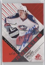 2016 SP Game Used Red Spectrum Premium Material 3/25 Sonny Milano #150 Auto ev1