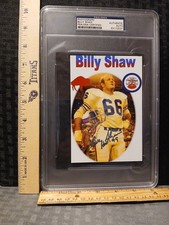 BILLY SHAW AUTO PSA/DNA Certified Authentic Autograph