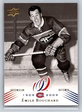 2008-09 Upper Deck Centennial Emile Bouchard Toronto Maple Leafs #45