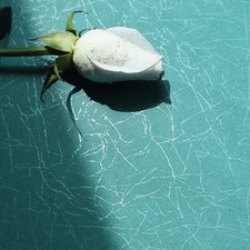 Safiyya Wallpaper Teal Silk Contact Paper Textured Wallpaper Peel and Stick M...