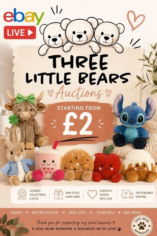 ✨£2 Starts! Palm Pals,  Keel Toys, Collectibles & Disney Figures  & More✨