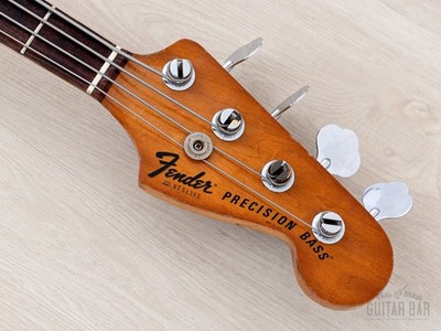 1978 Fender Precision Bass Sunburst Vintage Bass, 100% Original w
