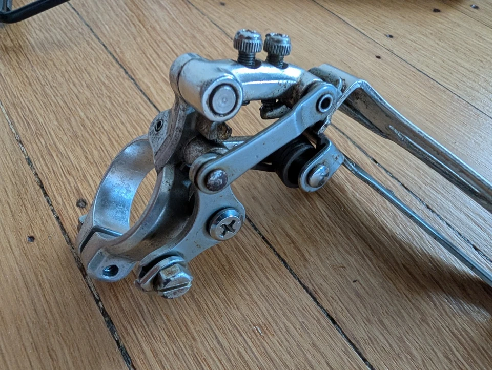 复古 Suntour LE TECH 反向拉前变速器 28.6 毫米 — 第 3/3 张图片