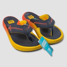 Reef Swellsole Cruiser Sandals / Flip-Flops - NWT Mens 9 Navy / Multi #48851-G3