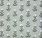 BALLARD DESIGNS ISABELLE BLOOM SPA BLUE FLORAL MULTIUSE FABRIC BY THE YARD 54"W