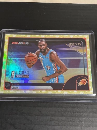 KEVIN DURANT 2025-26 Topps NBA Hoops All Stars /275 Rainbow Yellow #272