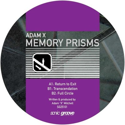 Adam X / MEMORY PRISMS / Sonic Groove / SG25101 / 12 Inch