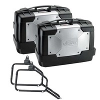 Kappa KGR33 Seitenkoffer Mit Rahmen FüR Honda XL 125 Varadero 2007 33LT