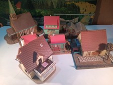 Vero, Faller, Auhagen? Gärtnerei Kirche Häuser Bastler Konvolut für H0  M44