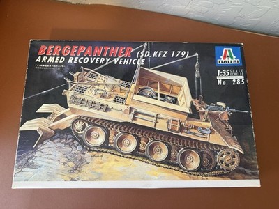 Italeri Bergepanther Sd.Kfz.179 Armed Recovery Vehicle 1:35 Kit 285. 7926