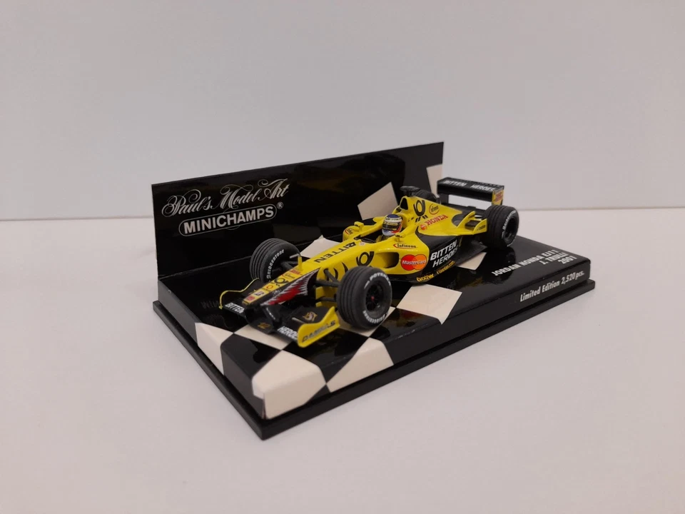 MINICHAMPS F1 1 43 JORDAN HONDA EJ11 2001 - Immagine 2 di 3