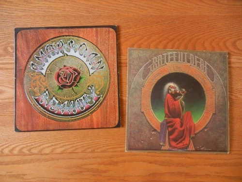 GRATEFUL DEAD Lot Of 2 LPs American Beauty/Blues For Allah Play Tested Vinyl VG+