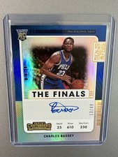 2021-22 Panini Contenders Charles Bassey Finals Ticket Rookie Auto Autograph /49