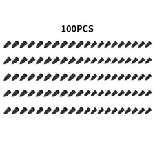 100Pcs Rubber Tire Nail Repair Kit Screw In Tire Plugs For Car Truck SUV Van