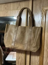 Able Nehima Leather Tote Handbag Pre Owned Condition