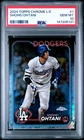 Shohei Ohtani 2024 Topps Chrome Logofractor #1 PSA 10 Dodgers MVP