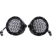 SXMA 2pcs 80W 5inch Led Work Light Round Led Driving Lamps with Spot and Floo...