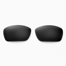 Walleva Polarized Black Replacement Lenses for Oakley Fuel Cell OO9096 Series