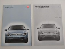 Citroen Xsara L LX SX VTR VTS Coupe Hatchback Estate Brochure + Tech Spec 2000