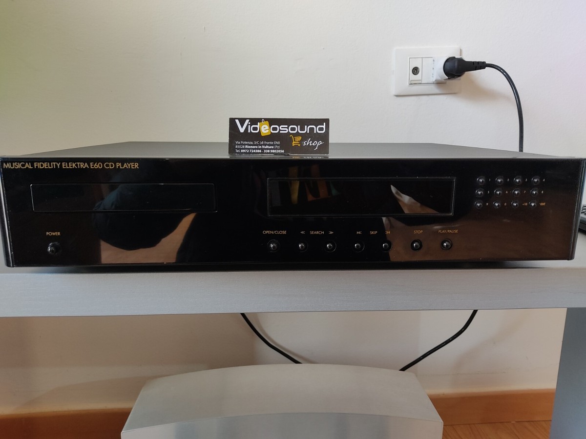 Musical Fidelity Elektra E60 - Cd Player + Remote Control First 