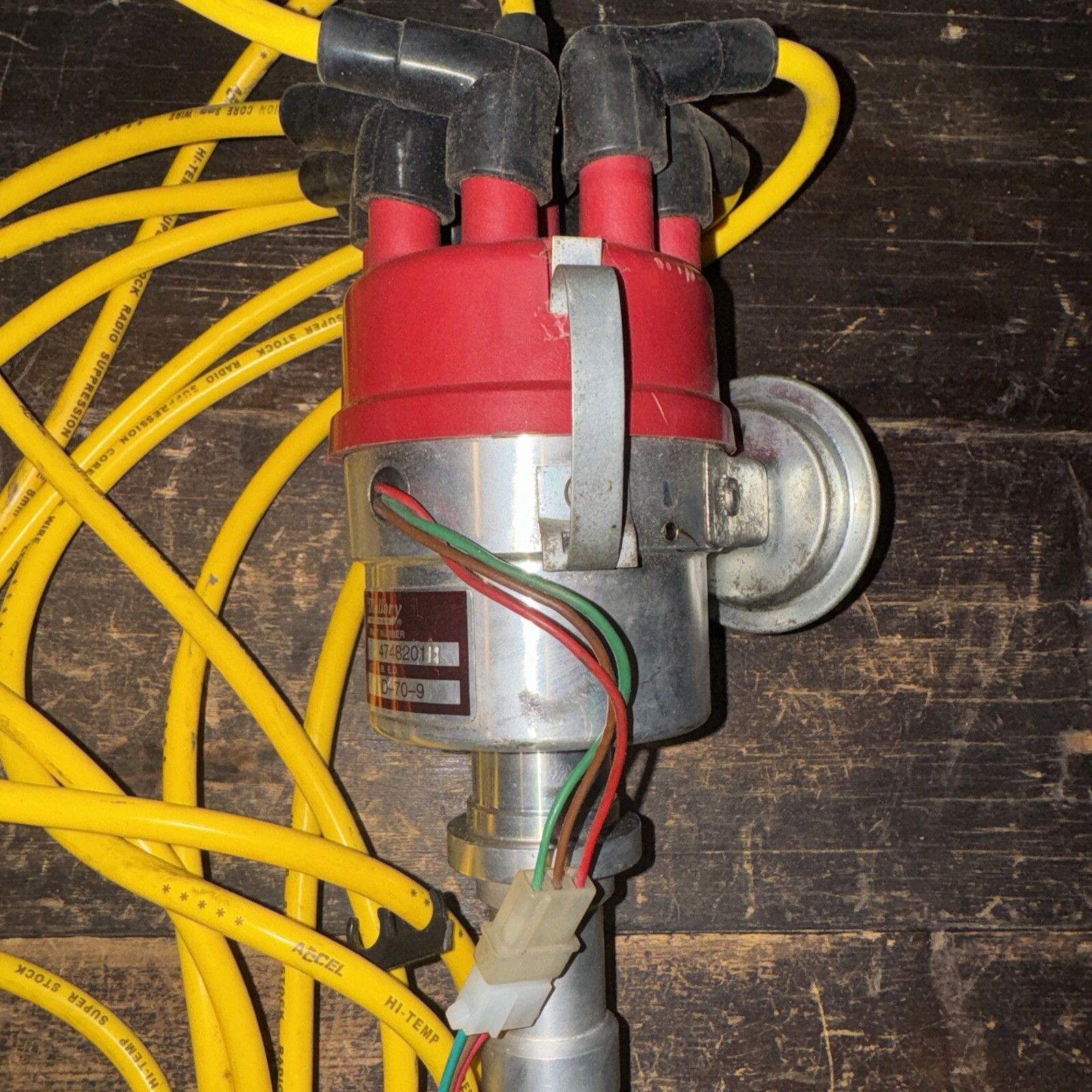 MALLORY UNILITE 4748201H DISTRIBUTOR SBC BBC CHEVY w/VACUUM ADVANCE