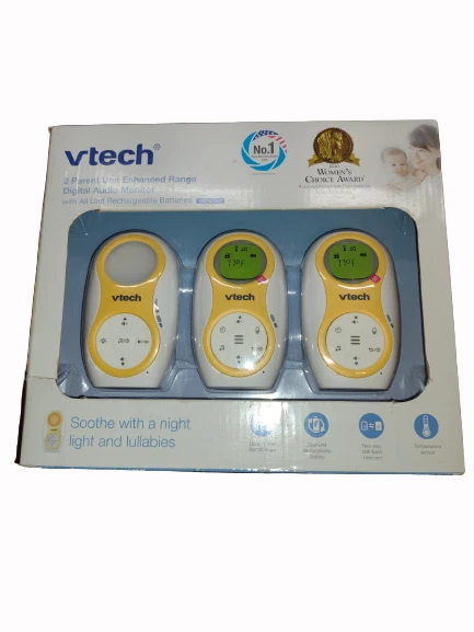 VTech 2 Parent Unit Enhanced Range Digital Audio Baby Monitor
