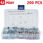 <!--F#f_0-->200 Pcs Car Motorcycles Speed Fasteners U Nuts Self Tapping Screw Spire U Clips<!--F/-->