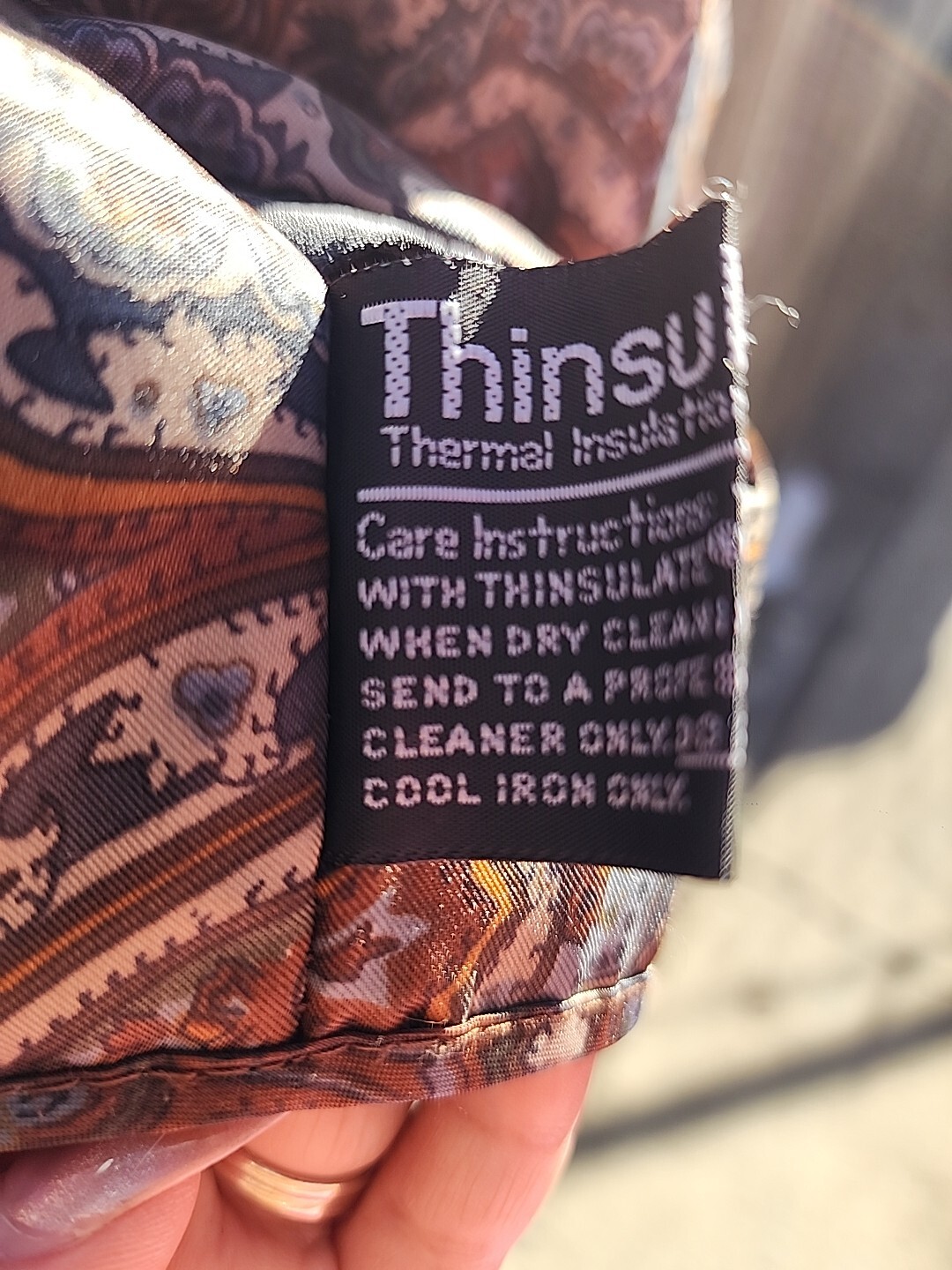 Vintage Thinsulate 100% leather jacket Classic Lo… - image 12