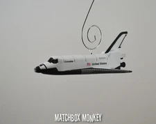 Rockwell NASA Space Shuttle Columbia Custom Christmas Ornament Space Ship USA