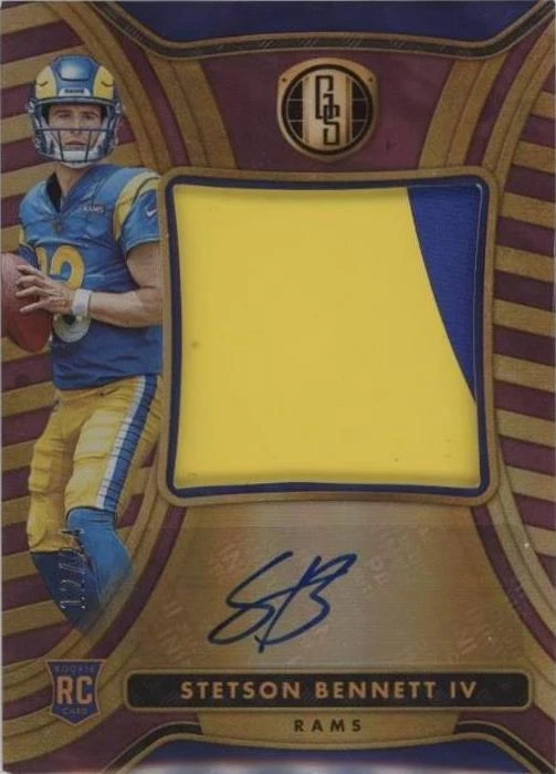 2023 Panini Gold Standard Stetson Bennett #RAJ-34