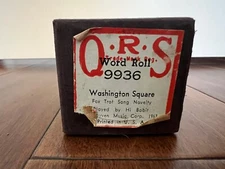 Q.R.S # 9936 Washington Square Fox Trot Player Piano Roll