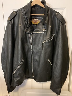 80s USA製 Harley-Davidson MA-1 ジャケット ブラック s-l400.jpg